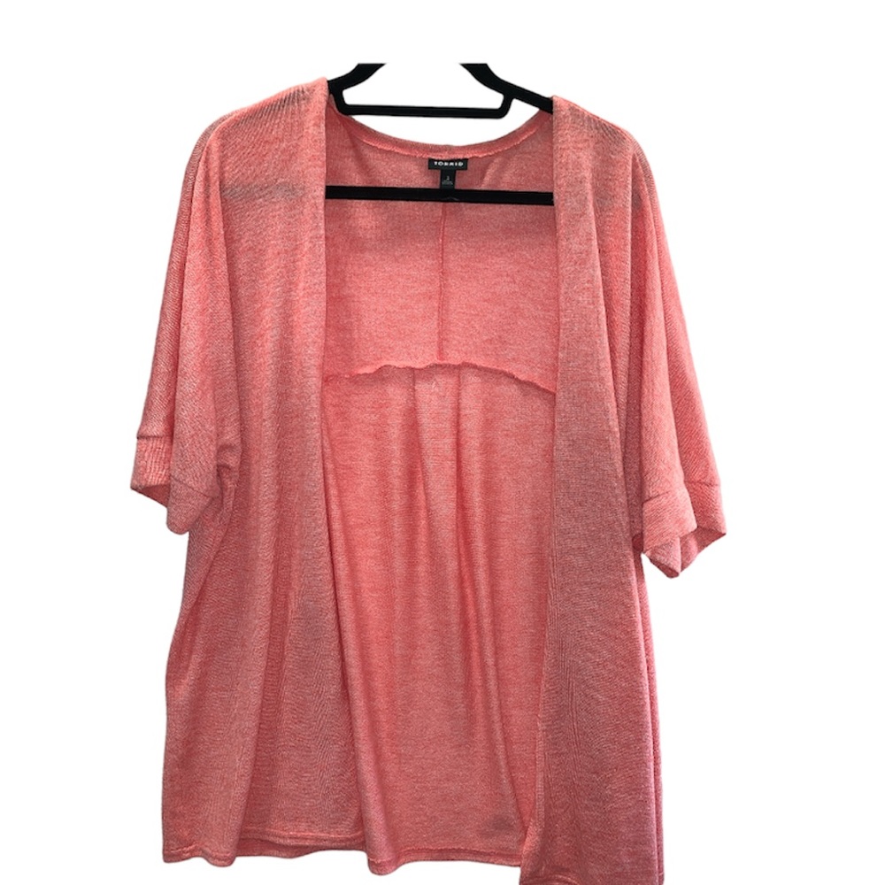 Torrid pink size 3 cardigan